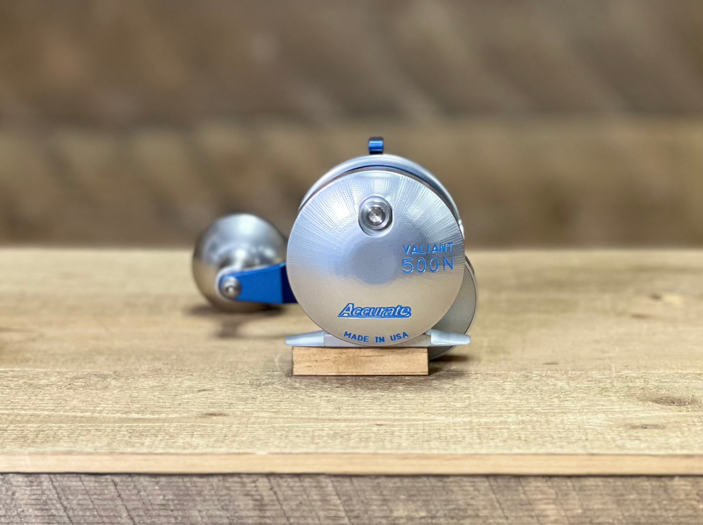 Silver/Blue Valiant 500N Lefty