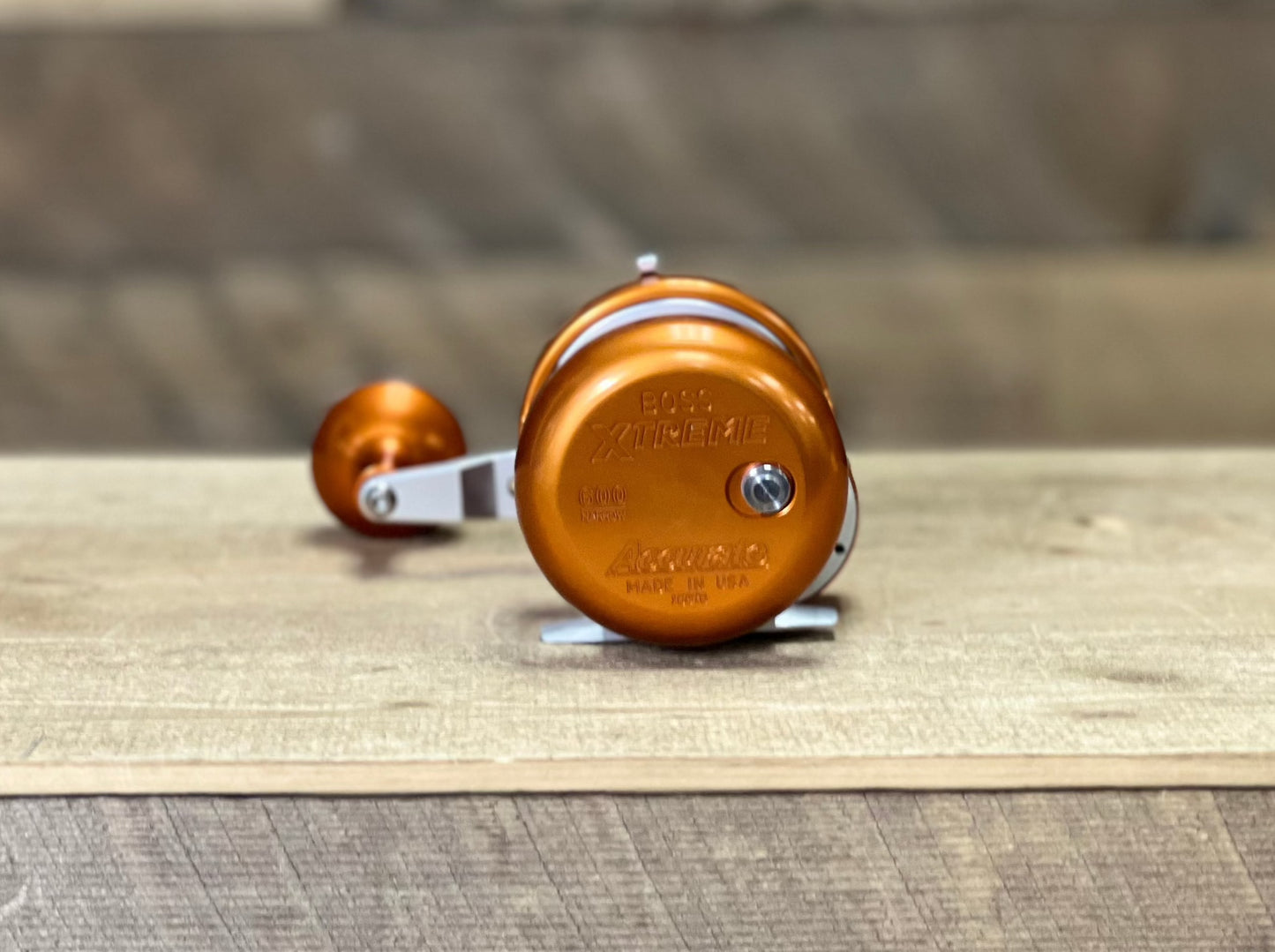 Orange/Silver Boss Xtreme 600N Lefty 2-Speed