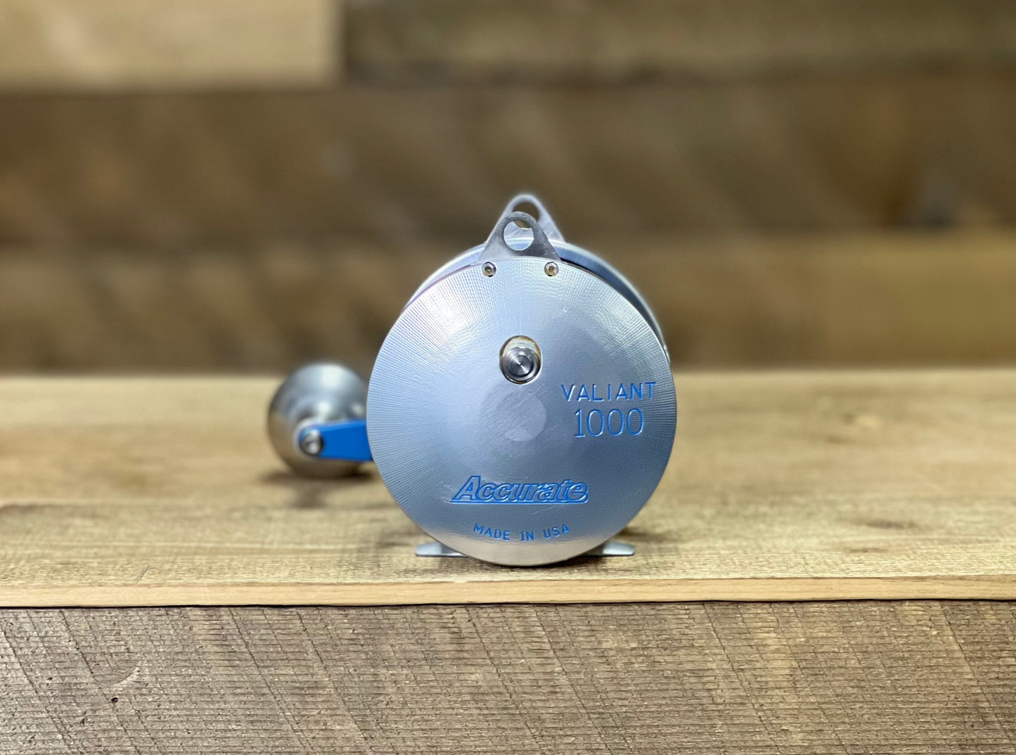 Silver/Blue Valiant 1000 Lefty 2-Speed