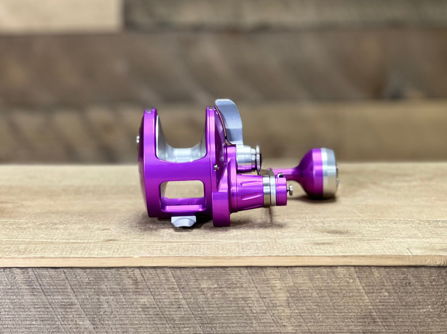 Purple/Silver Valiant 800HN Lefty 2-Speed