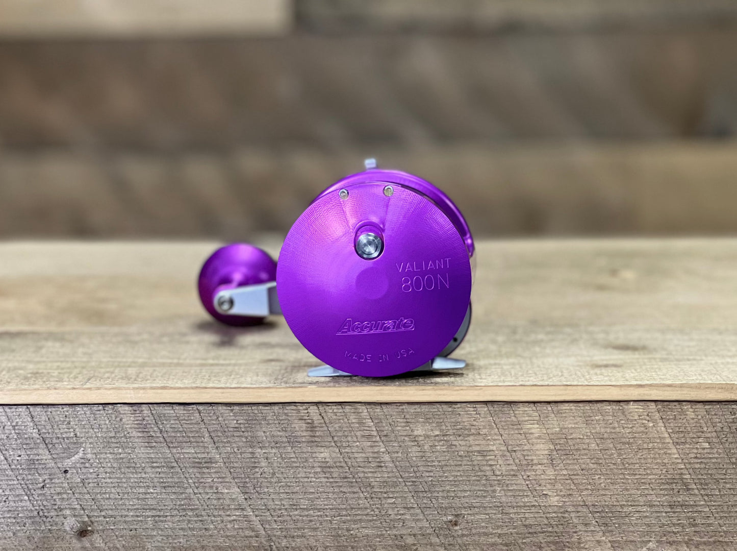 Purple/Silver Valiant 800HN Lefty 2-Speed