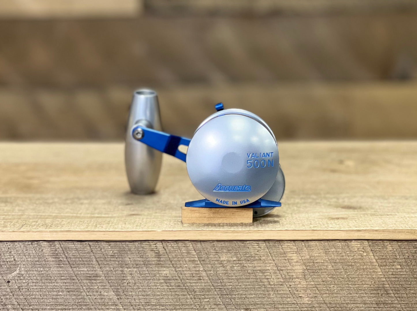 Silver/Blue Valiant 500N SPJ Lefty 2-Speed