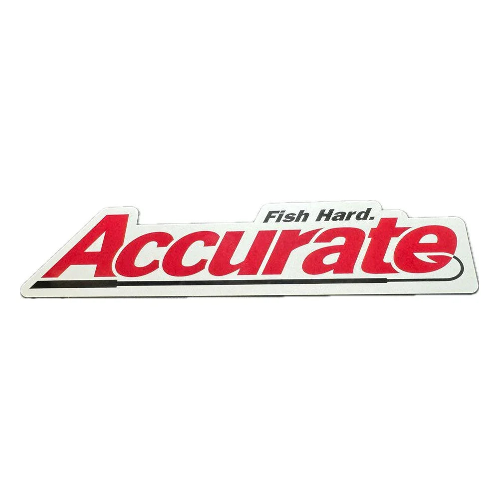accurate fishing accessories Accurate Sticker