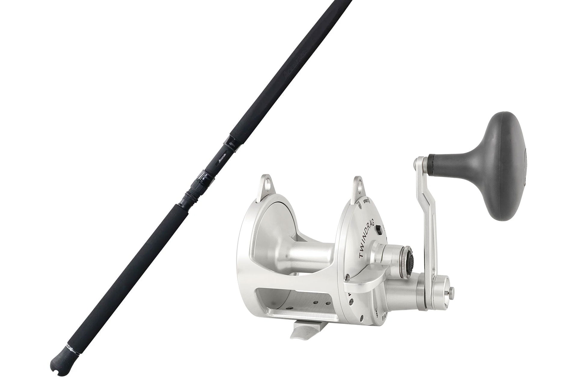 2 reel fishing Accurate VT2-400-S Valiant Lever Drag Conventional MACH 2 Combos are designed to be fished by the best Shimano TLD50IILRSA TLD Shark Combo