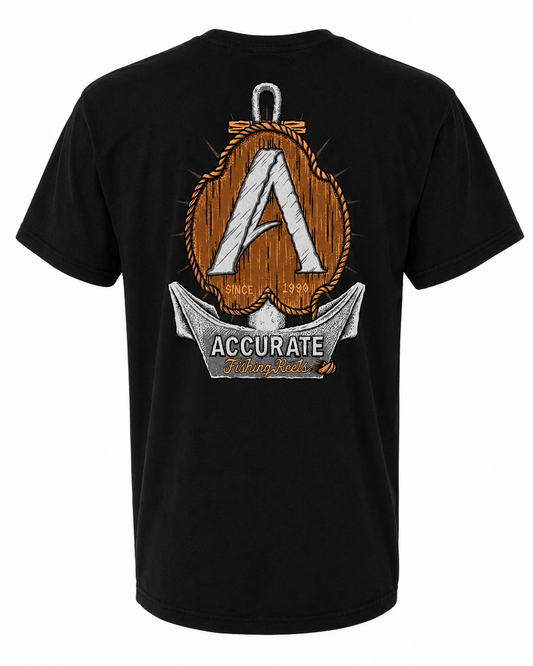 Accurate Anchor T-Shirt Black