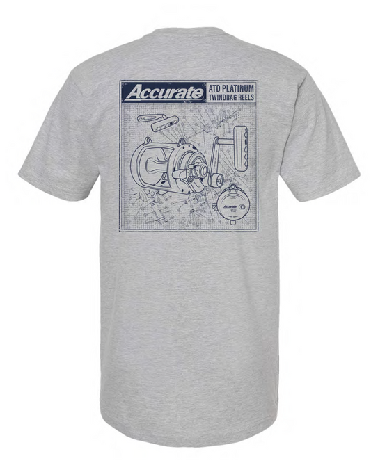 Accurate ATD Platinum Tee Heather Grey