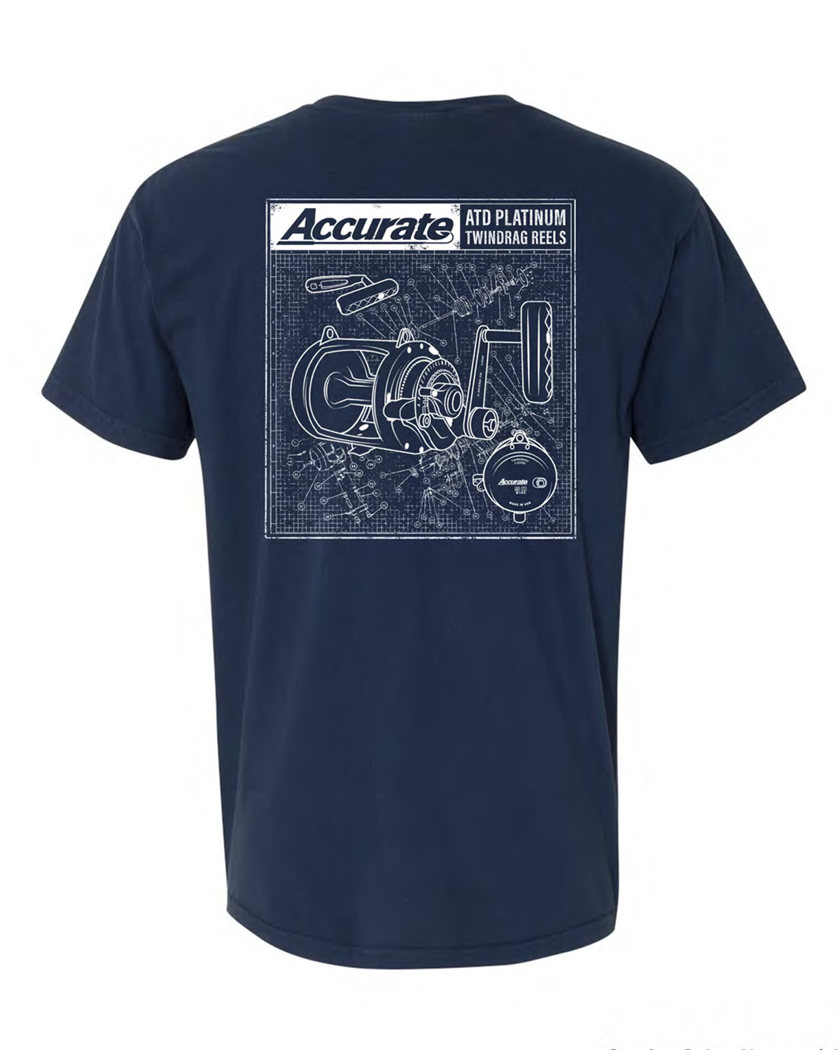 Accurate ATD Platinum Tee Navy