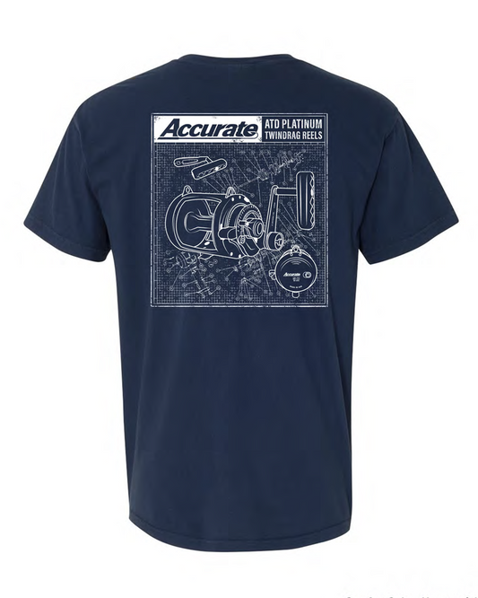 Accurate ATD Platinum Tee Navy