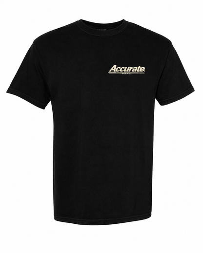 Accurate Map Tee Black