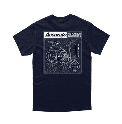 Accurate ATD Platinum Tee Navy
