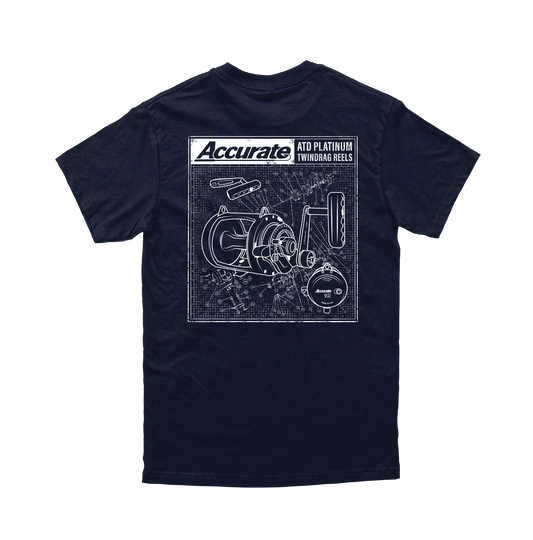 Accurate ATD Platinum Tee Navy