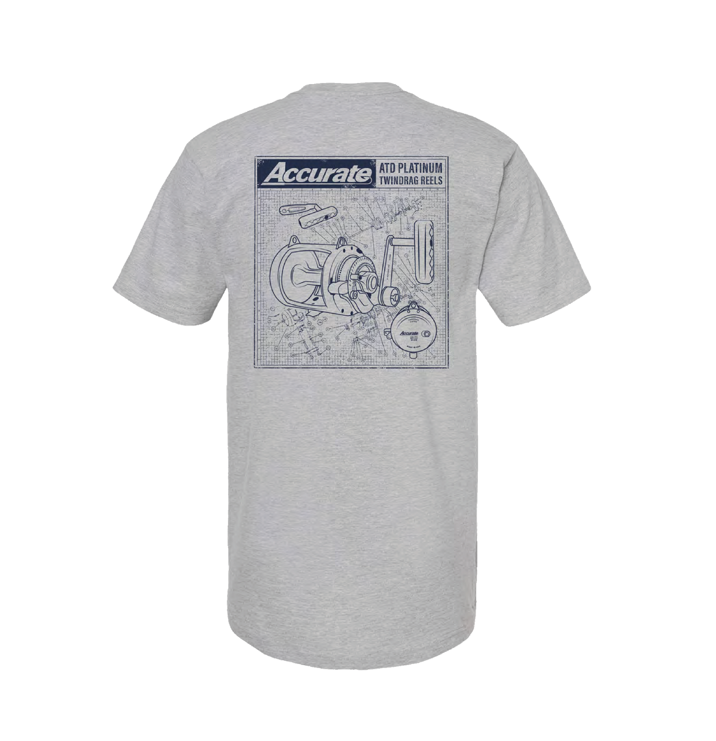 Accurate ATD Platinum Tee Heather Grey
