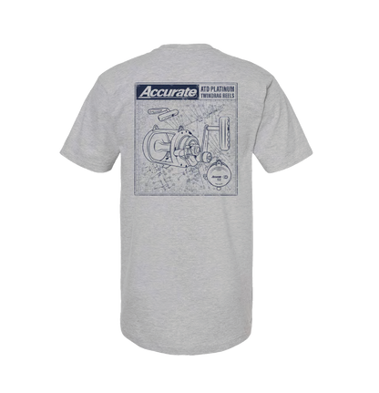 Accurate ATD Platinum Tee Heather Grey