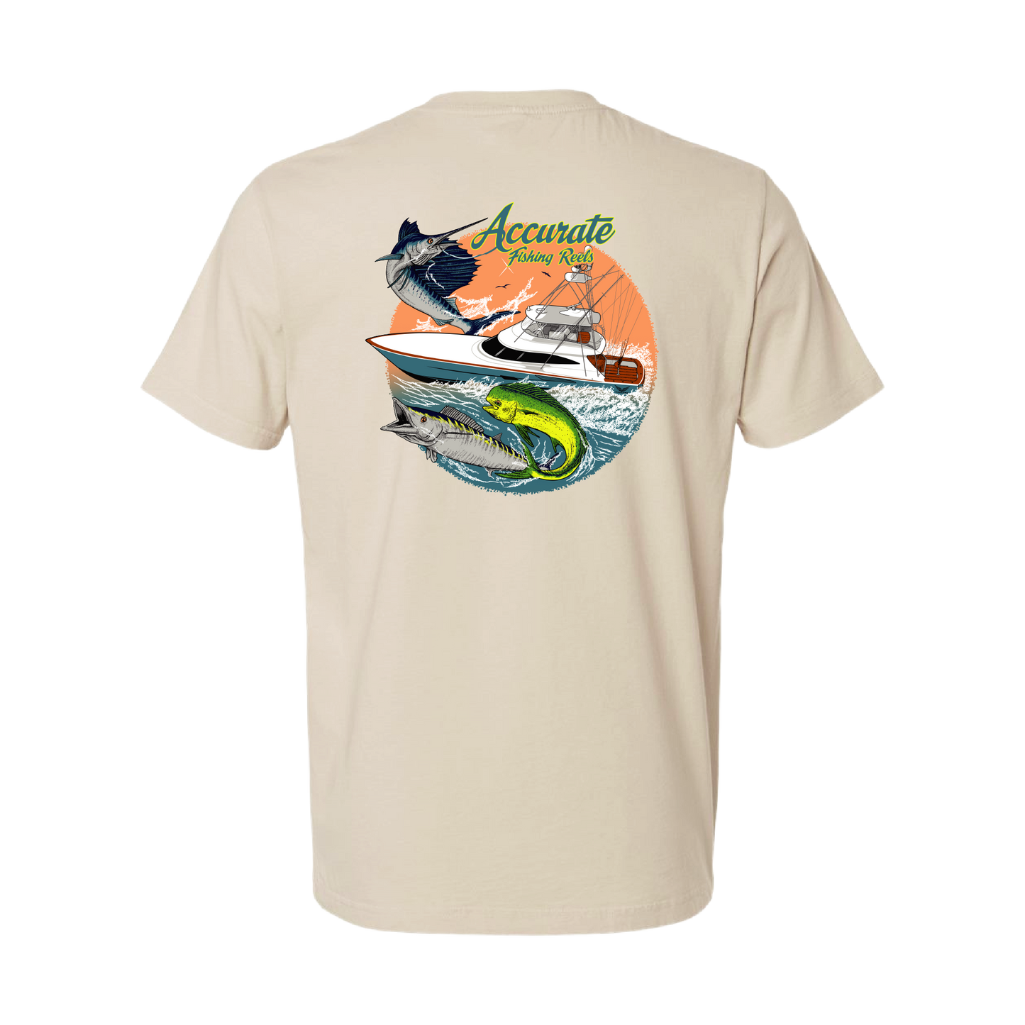 Accurate East Coast Offshore Tee Ivory