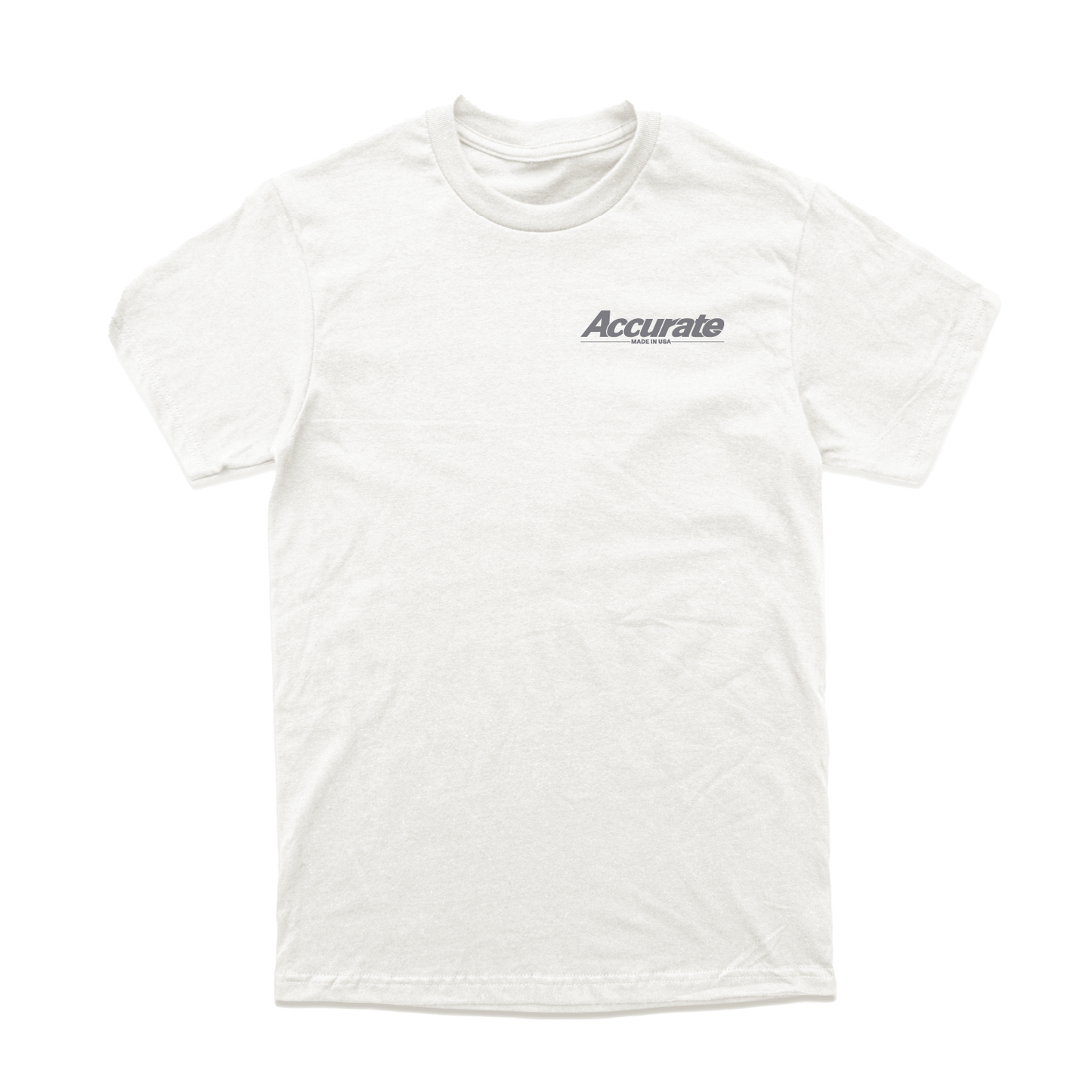Accurate Map Tee White