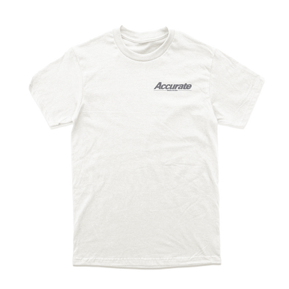 Accurate Map Tee White