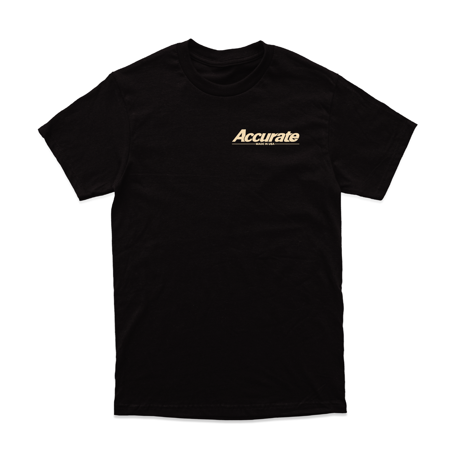 Accurate Map Tee Black