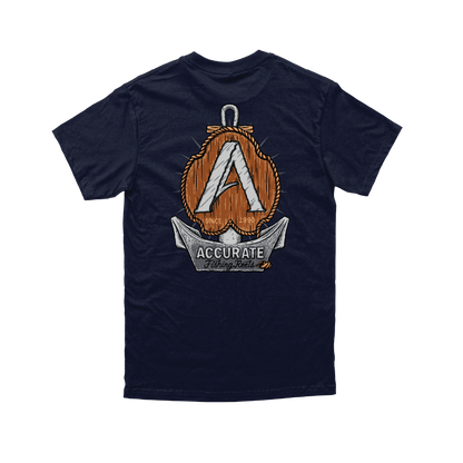 Accurate Anchor T-Shirt Navy