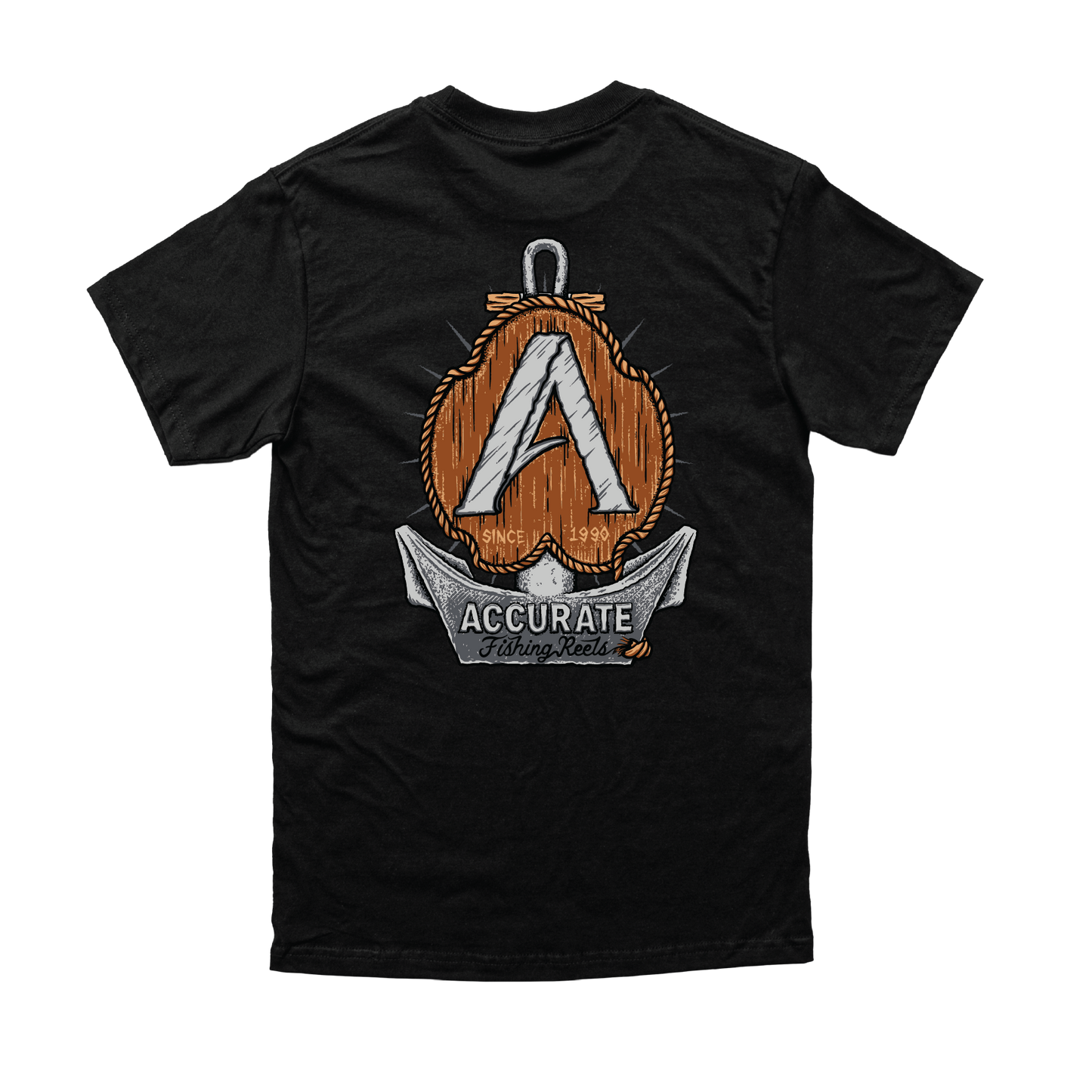 Accurate Anchor T-Shirt Black