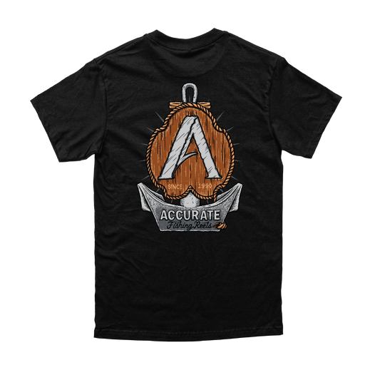 Accurate Anchor T-Shirt Black