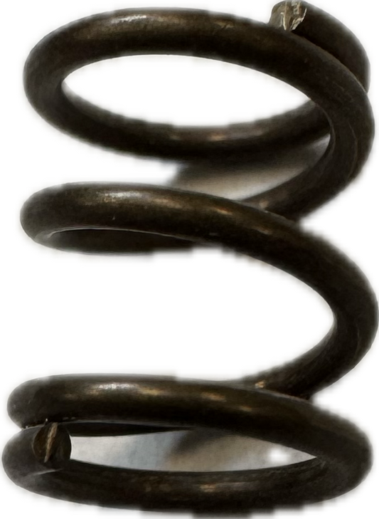 BV-600, 800, 1000 SPOOL SPRING - .032 17-7 SS WIRE, 3.8 TOTAL COILS, .190 MINIMUM DIA, .260 OD,.320 F.L., ENDS CLOSED, HT H-900