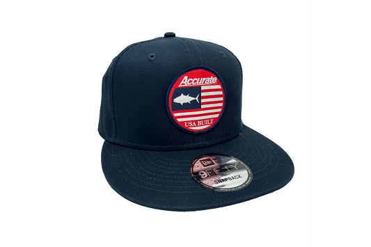 Navy Tuna Flag New Era Flat Bill