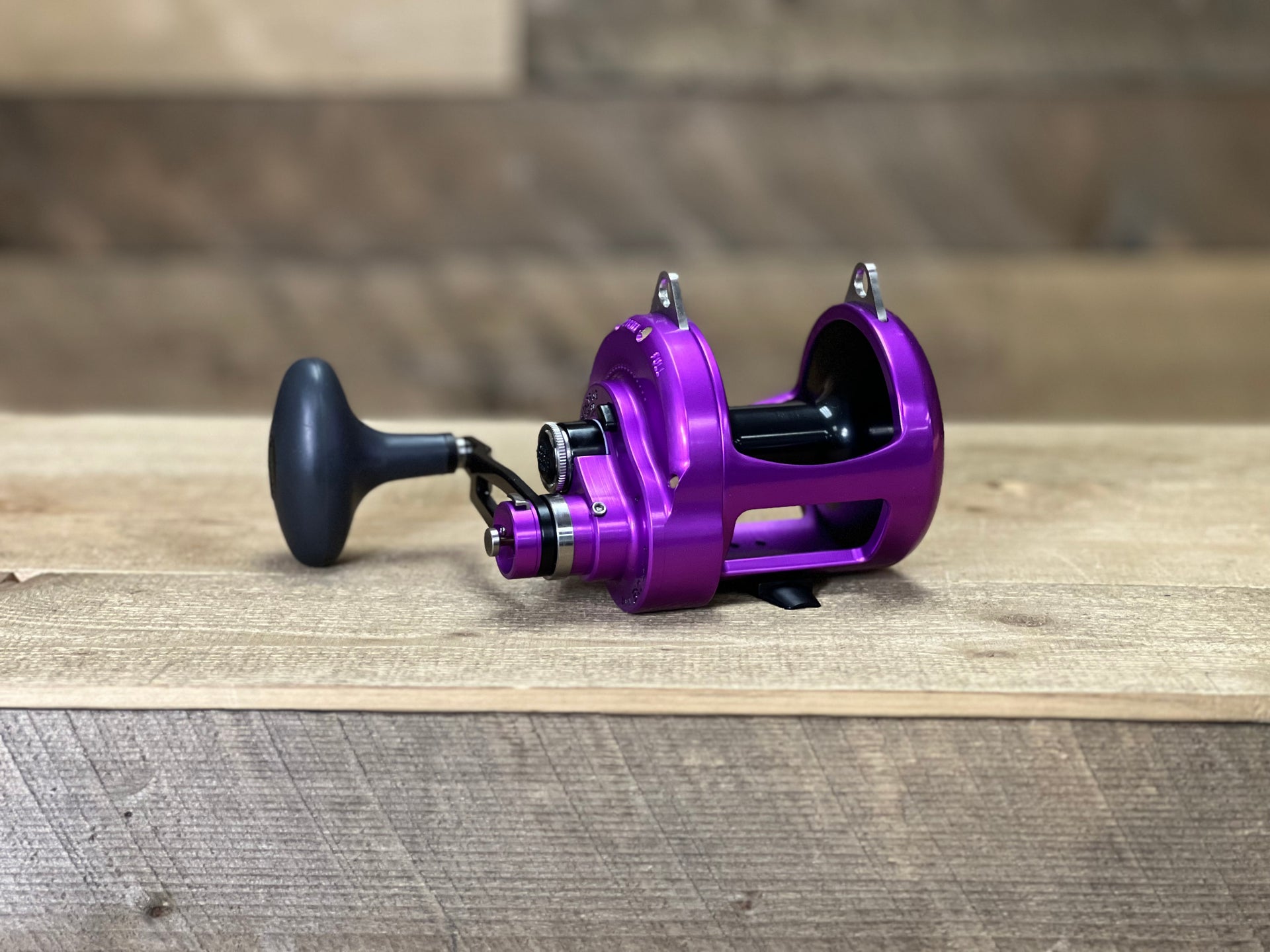 Purple/Black Boss Xtreme 30 2-Speed – Accurate Fishing