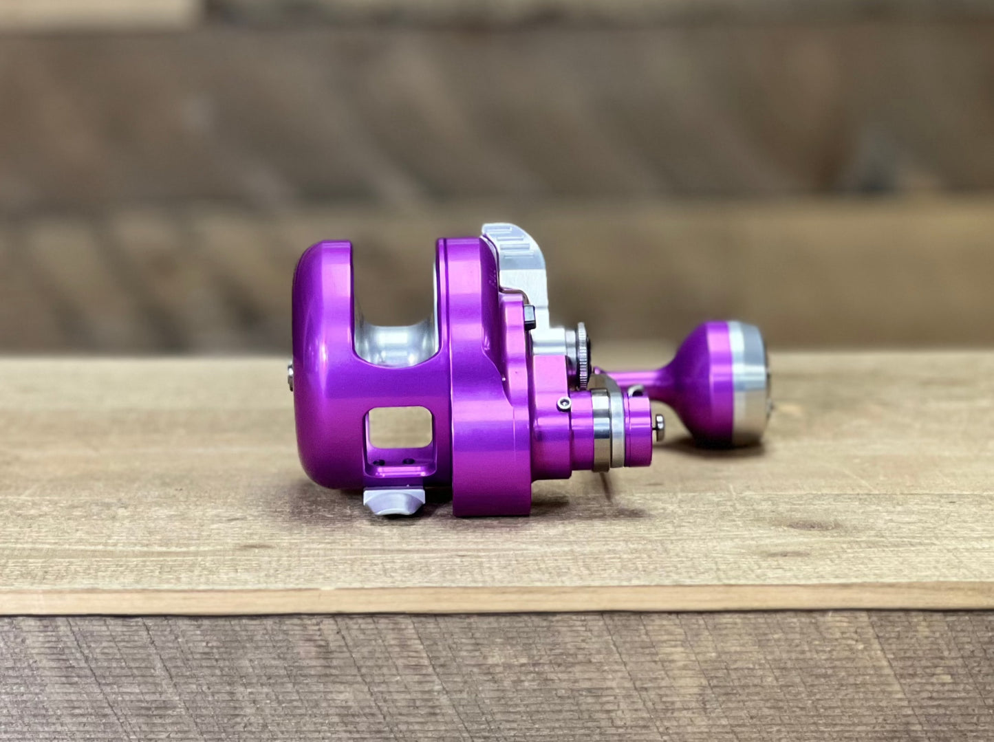 Purple/Silver Boss Xtreme 600NN Lefty 2-Speed