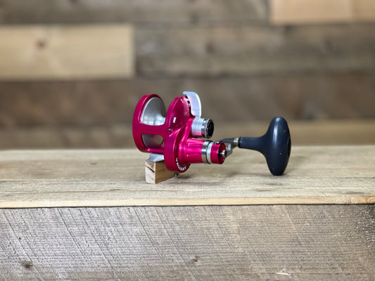 Hot Pink/Silver Valiant 500N PLUS 2-Speed Lefty