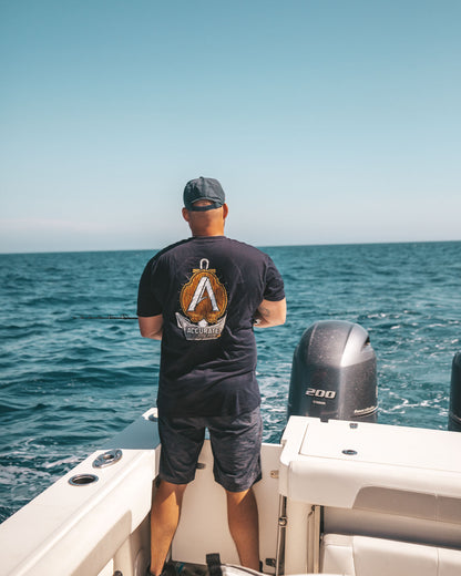 Accurate Anchor T-Shirt Navy
