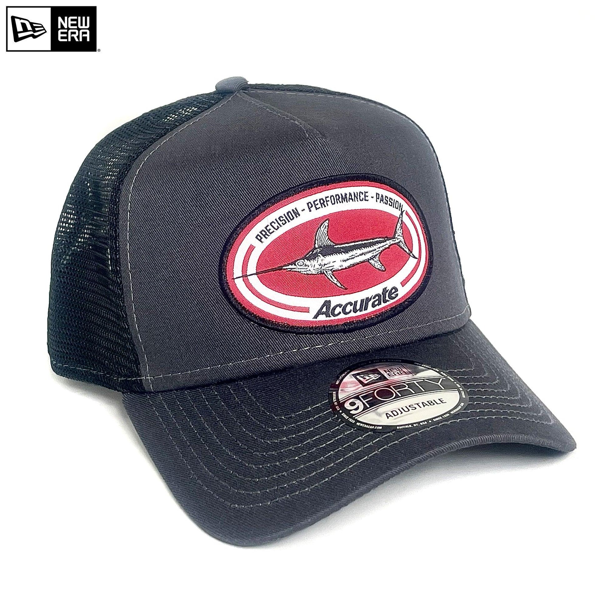 New Era Mesh Swordfish Curved Bill Hat – Accurate Fishing